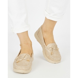 Seastar Mocassins dourados confortáveis ​​em couro ecológico 2