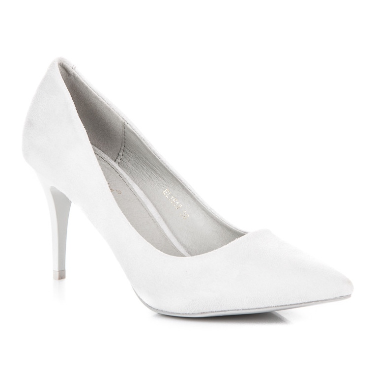 Comer saltos de camurça cinza 1