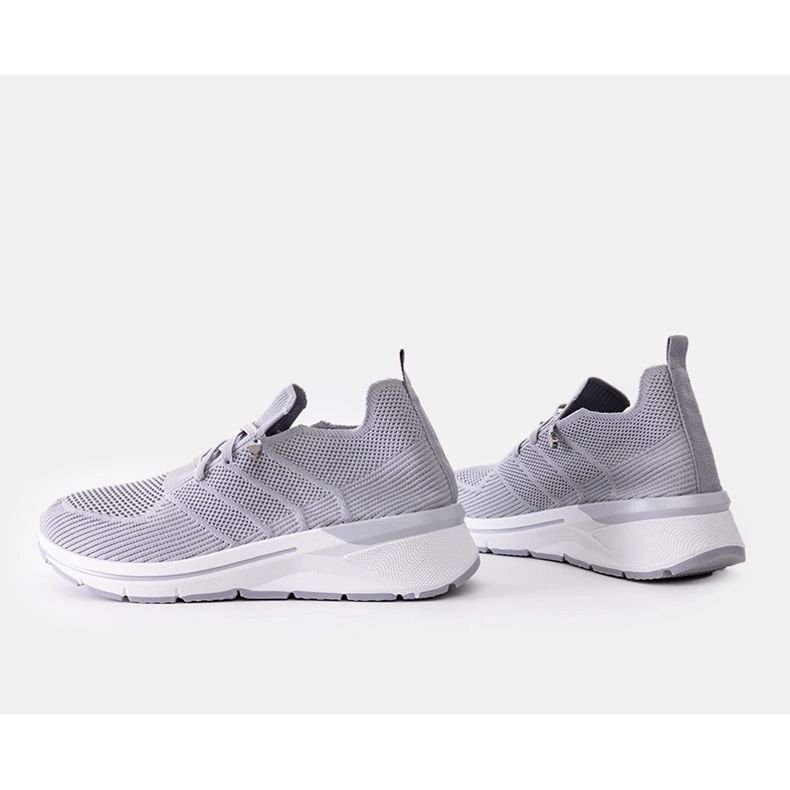 Tênis slip-on Gaberla cinza 1