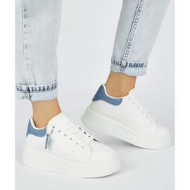 Sapatos plataforma brancos femininos 2