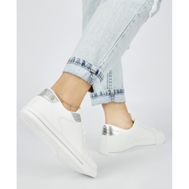 Sapatos esportivos femininos clássicos branco 1