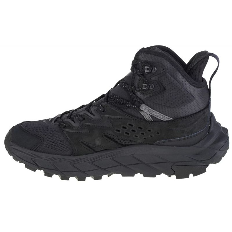 Sapatos Hoka Anacapa Breeze Mid 1134505-BBLC preto 1