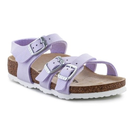 Birkenstock Kumba Sandálias Lagarto Brilhantes 1026907 roxo 1