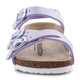 Birkenstock Kumba Sandálias Lagarto Brilhantes 1026907 roxo 2