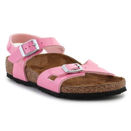 Sandálias Birkenstock Rio 1026864 rosa 1
