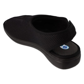 Sandálias masculinas Dr.ORTO Befado com velcro, pu 077M001, pretas preto 2
