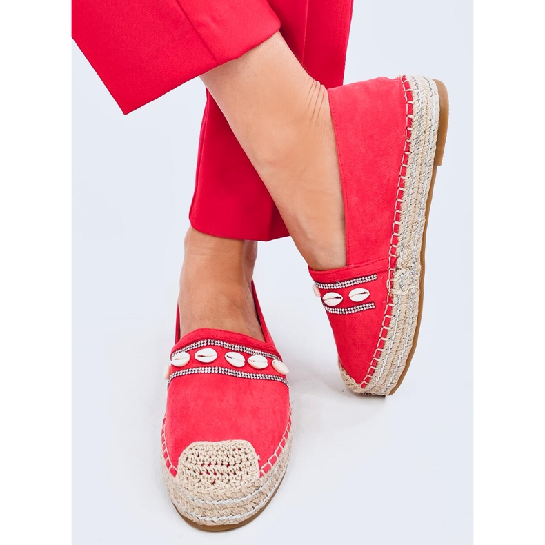 Espadrille de casca de laranja oceano 1