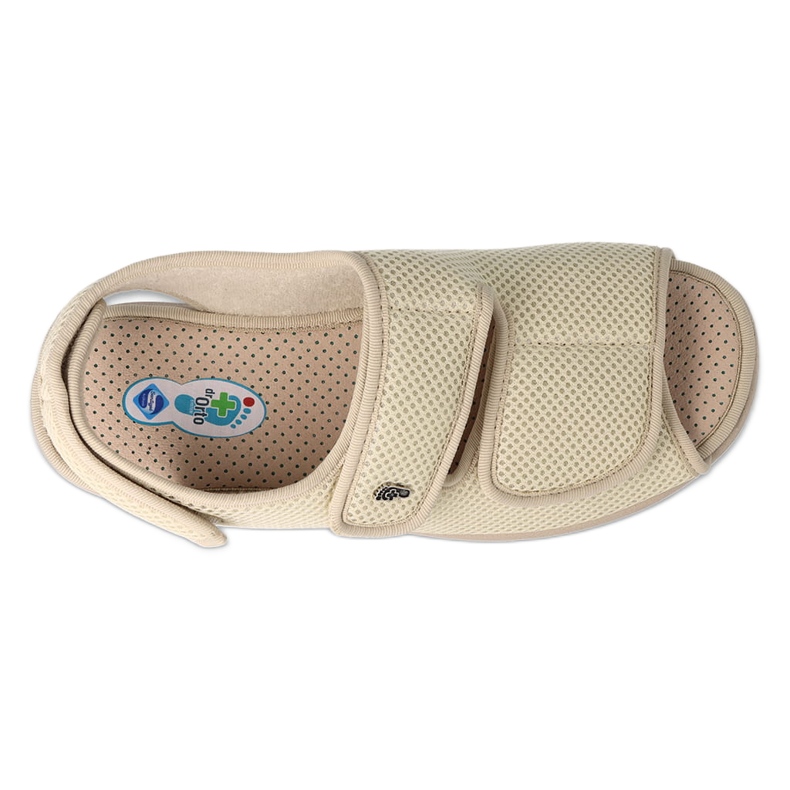 Sapatos femininos Befado pu 077D004 bege 3