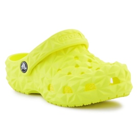 Chinelos Crocs Classic Geometric Clog 209572-76M verde 1