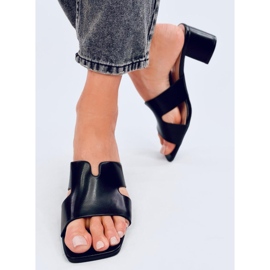 Vallon Mulas pretas de salto alto preto 1