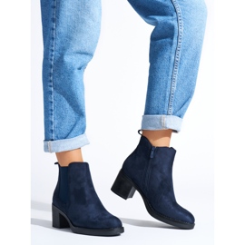 Botins clássicos azul marinho 1 Botins clássicos azul marinho 1