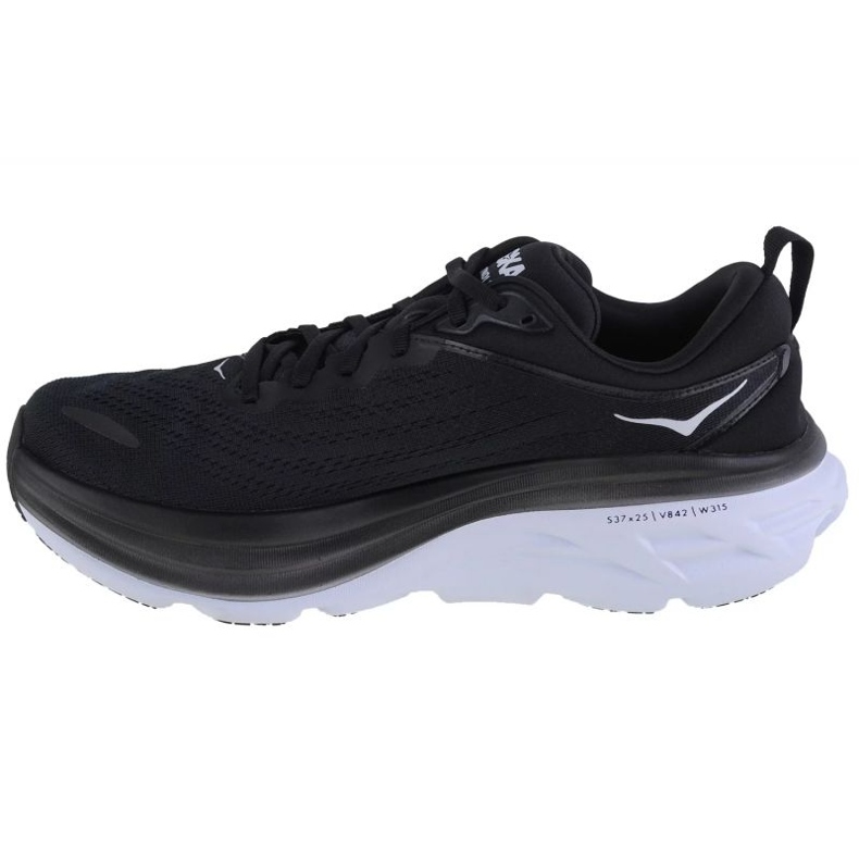 Sapatos Hoka Bondi 8 1123202-BWHT preto 1
