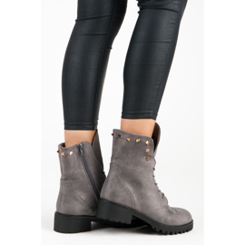 Bestelle Operários de camurça cinza 1