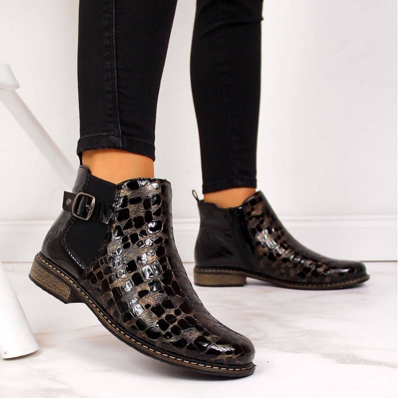 Botas Chelsea Rieker W Z4965 2