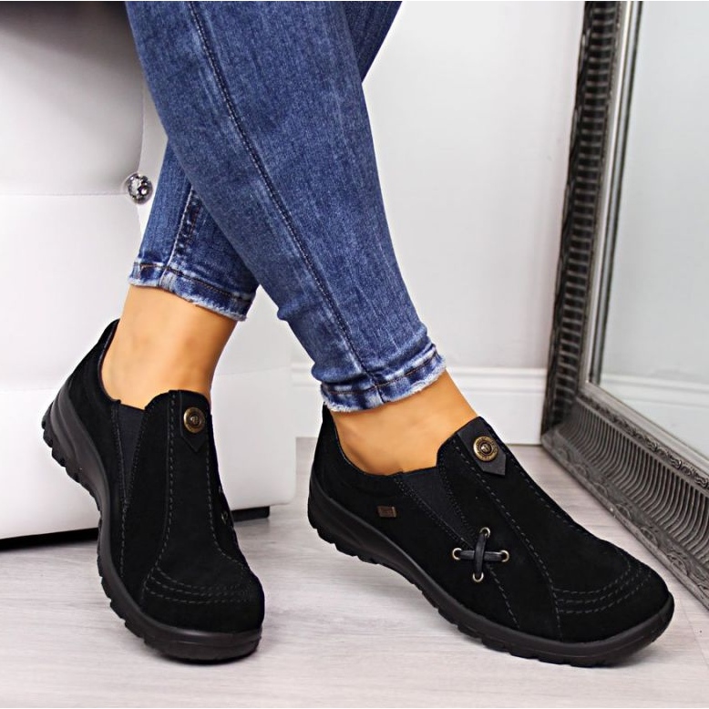 Sapatos Rieker L7171-00 W R339 preto 2