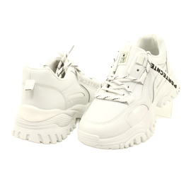 Evento Tênis esportivo feminino News 21SP26-3925 branco 5