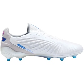 Chuteiras Puma King Ultimate FG/AG 107809 02 branco 1