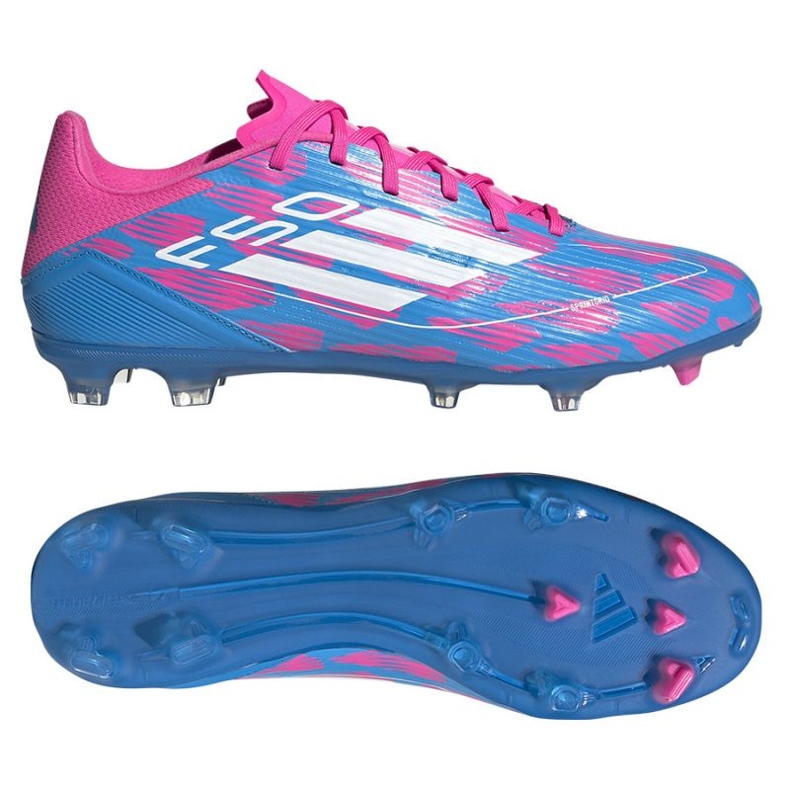 Adidas F50 League FG/MG IE0603 azul 1