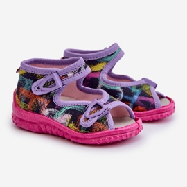 Lemigo Chinelos infantis Nel 310-06 Gokids Multicolor roxo 1