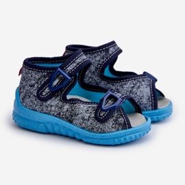 Lemigo Sandálias Infantis Nel 310-19 Gokids Grafite azul 1