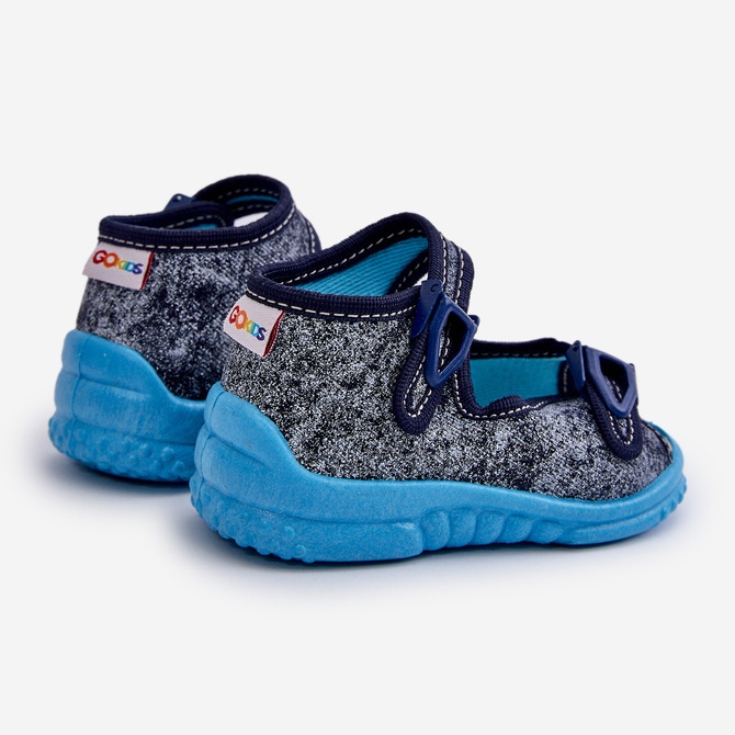 Lemigo Sandálias Infantis Nel 310-19 Gokids Grafite azul 2
