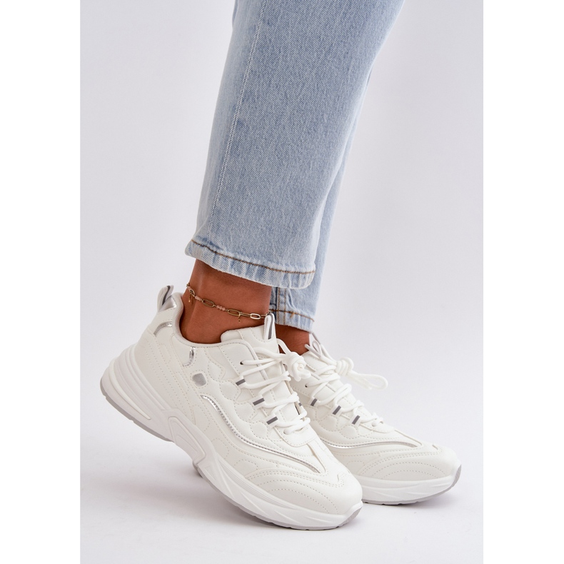 Calçados Esportivos Tênis Eco Couro Branco Verilisse 1