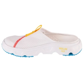 Chinelos femininos Salomon Reelax Slide 6.0 477162 branco 1