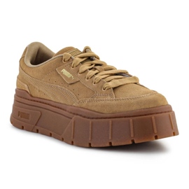 Sapatos Puma Mayze Stack Suede 383983 03 marrom 1