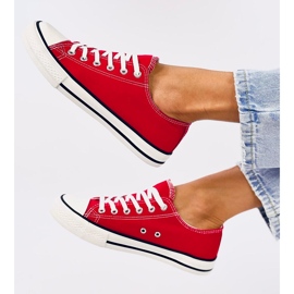 Tênis feminino clássico Basic Red vermelho 1