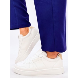 Tênis feminino Lemoro Gold branco 1