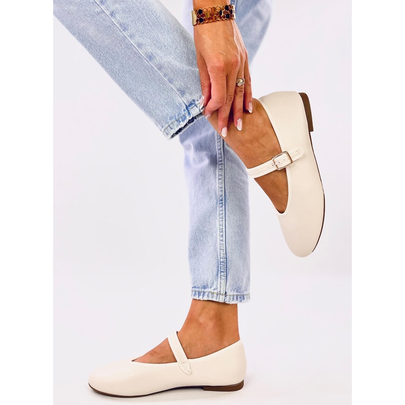 Sapatilhas Rotaro Khaki com alça bege 2