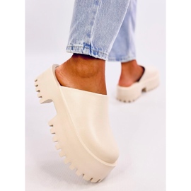 Tamancos de espuma Ernest Beige bege 1