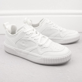 Calçados esportivos masculinos brancos Big Star OO174003 2