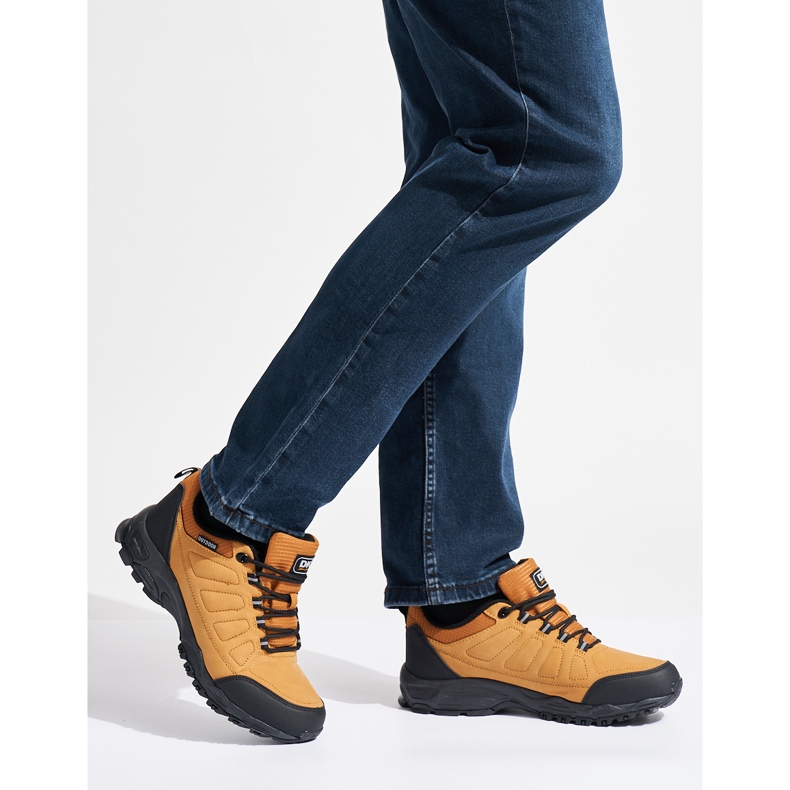 Sapatos de trekking masculinos negros Dk preto 1