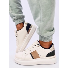 Tênis plataforma Holms bege 1 Tênis plataforma Holms bege 1