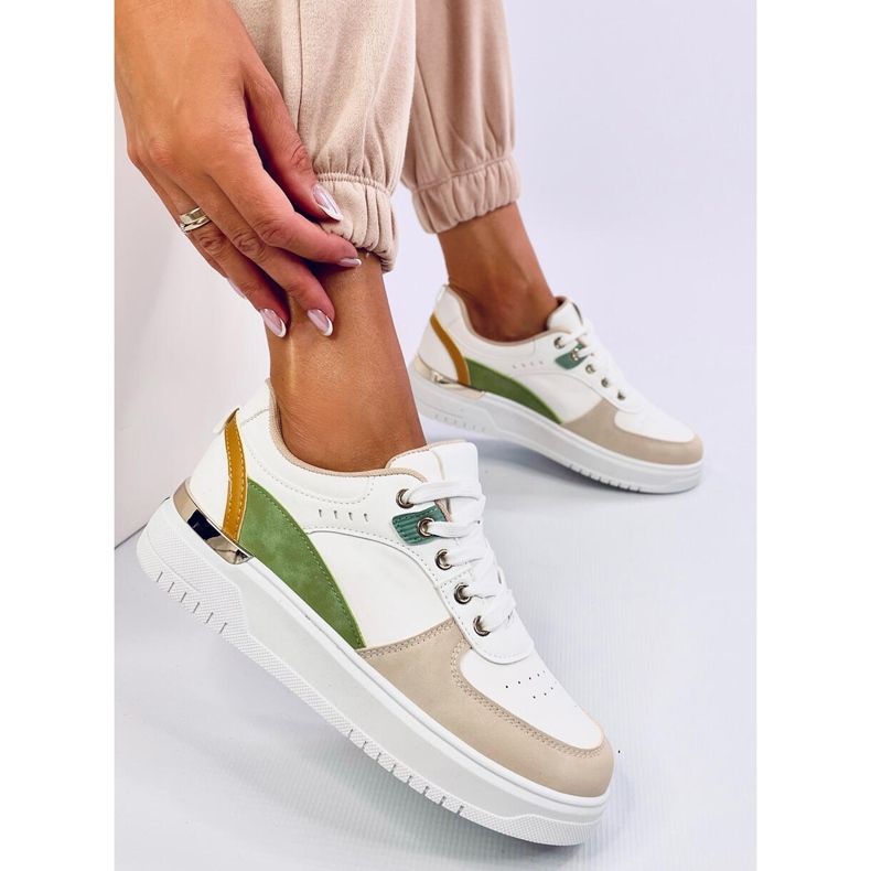 Tênis feminino Asker Apricot branco 1