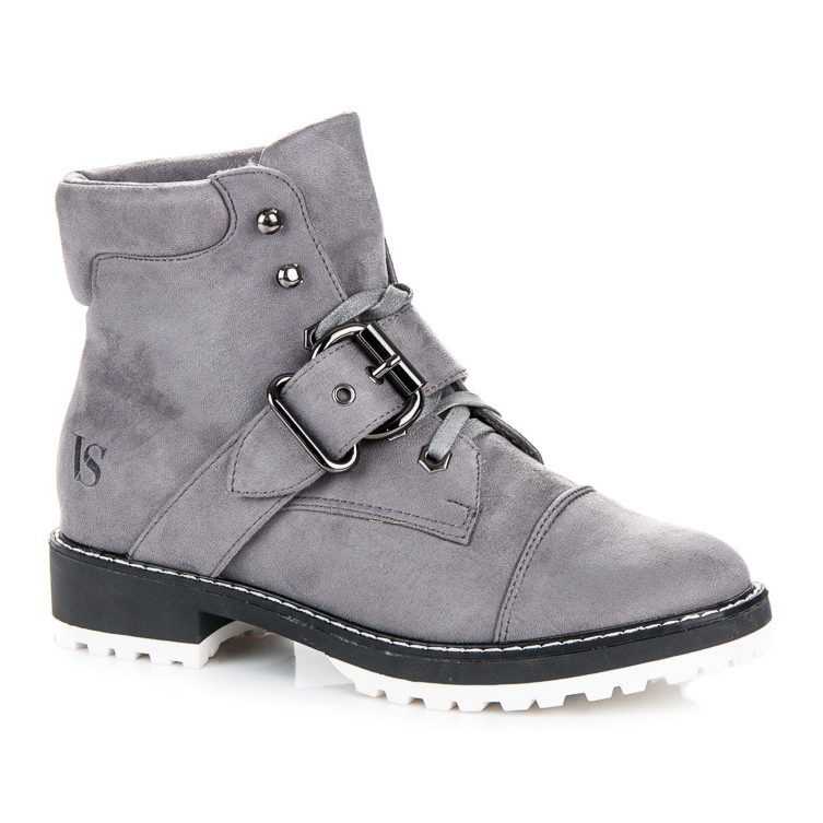 Vices New Collection Caçadores de camurça cinza 1