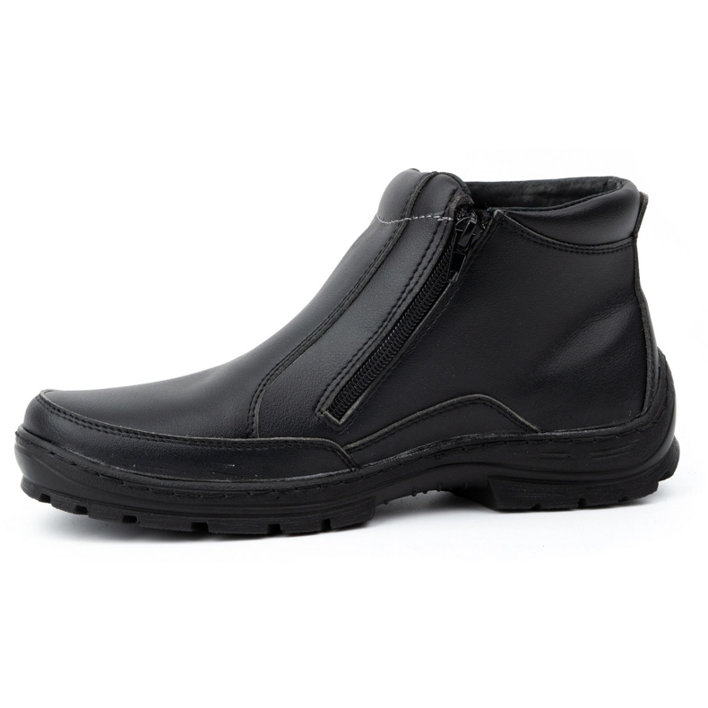 Olivier Botas masculinas de inverno Chelsea 990CU pretas preto 1