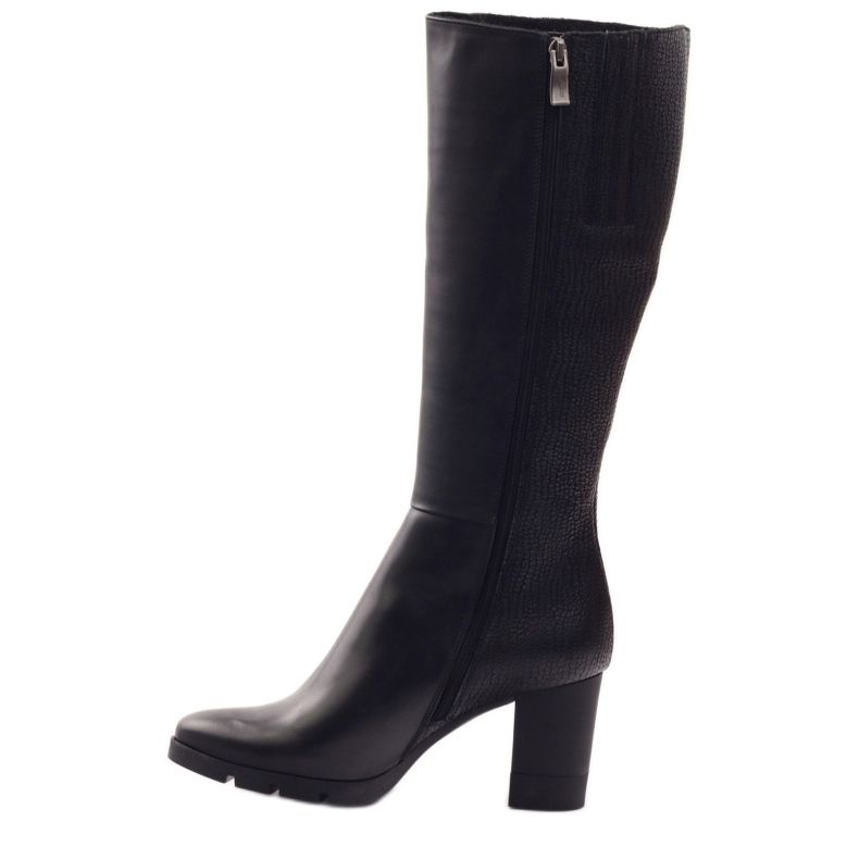 Botas pretas chiques Marco 737 preto 2