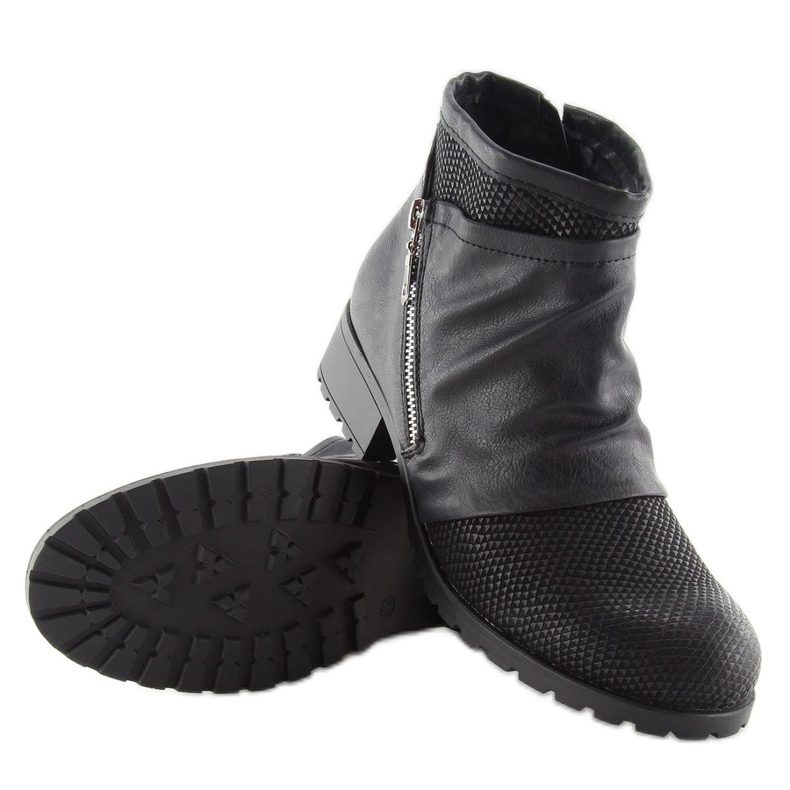 Botas militares pretas 669 pretas preto 2