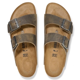Chinelos Birkenstock Arizona 1027022 castanho 2