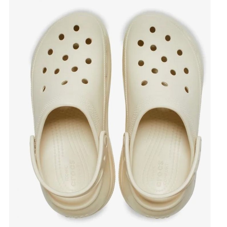 Tamanco Crocs Mega Crush 207988-2Y2 bege 1