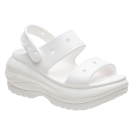 Tamancos Crocs Classic Mega Crush 207989-100 branco 1