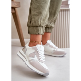 Tênis Feminino Com Brilho Branco Velaniela 2