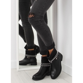 Botas femininas pretas pe131p pretas preto 2