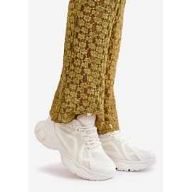 Tênis Feminino Calçado Esportivo Branco Timoci 1