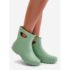 Botas impermeáveis ​​femininas LEMIGO Garden 752 Mint verde 1