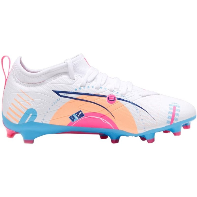 Chuteiras Puma Ultra 5 Match Vol. branco 1
