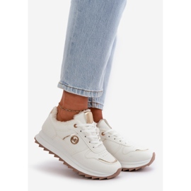 Calçado Esportivo Feminino Com Isolamento De Pele Na Plataforma, Lerisas Branco 1