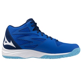 Tênis de voleibol Mizuno Thunder Blade Z Mid M V1GA237501 azul 1